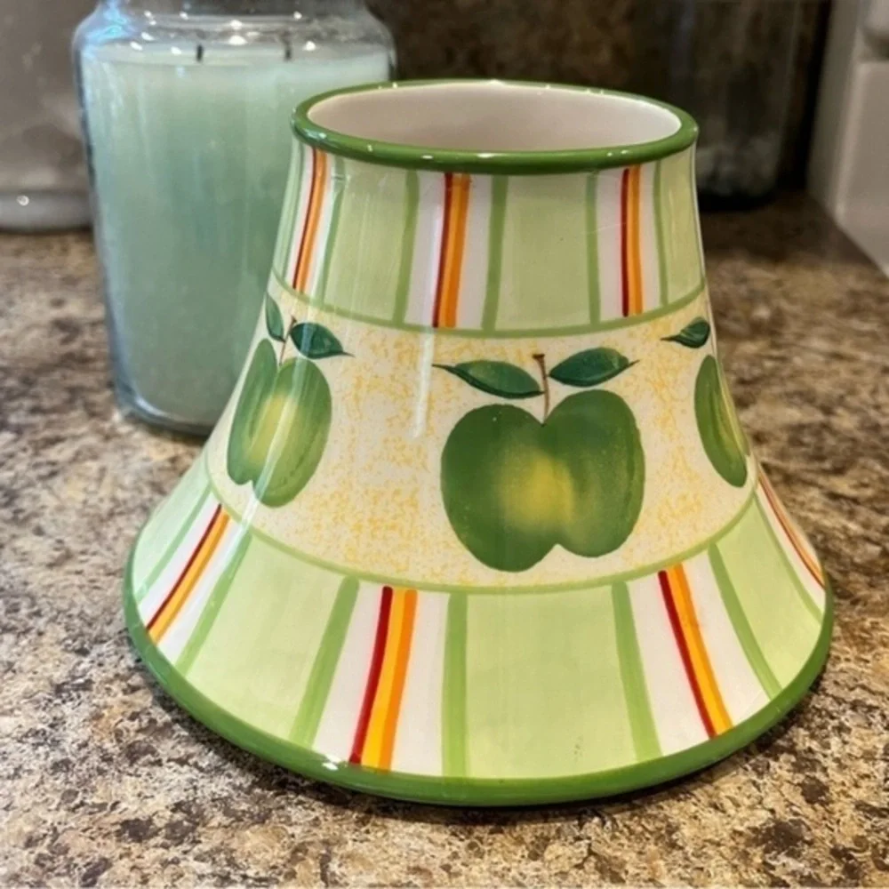 Yankee Candle Green Apple Candle Shade Topper